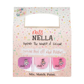 MISS NELLA Sweet Little Pack Pink A Boo bottle for playful coloring sessions.