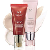 MISSHA M Perfect Cover BB Cream No21 bottle shows light coverage and SPF protection