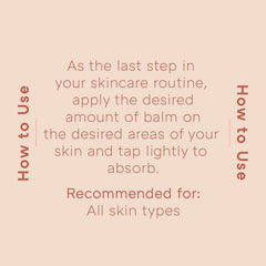 MISSHA Glow Skin Balm applied on the hand for easy, smooth base.