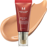 MISSHA M Perfect Cover BB Cream No.31 Golden Beige tube dispense for quick all-in-one coverage