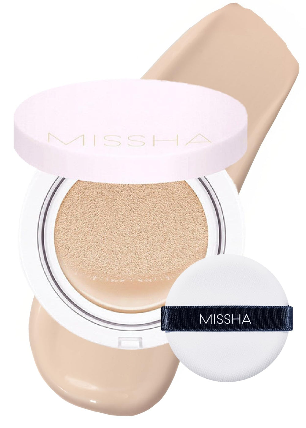 MISSHA Magic Cushion No.21 compact close-up for on-the-go coverage