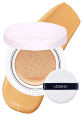 MISSHA Magic Cushion No.27 Honey Beige bottle front showing customizable coverage