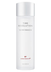 MISSHA Time Revolution First Essence 5X bottle ready for daily hydrating use.