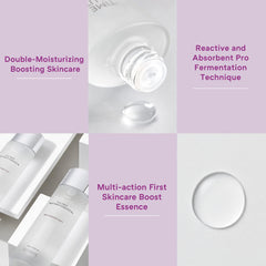 MISSHA Time Revolution First Essence RX label emphasizes fermentation science and benefits