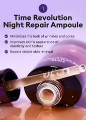 MISSHA Time Revolution Night Repair 5X cream jar showcases rich texture for overnight moisture