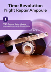 MISSHA Night Repair Cream 5X packaging closeup demonstrates luxurious formula for resilient skin