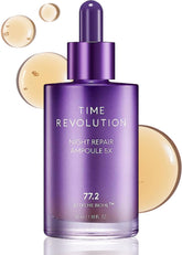 MISSHA Time Revolution Night Repair serum ampoule bottle for overnight renewal