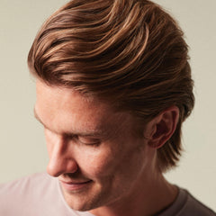 MITCH Calibrate Thickening Cream hair volume application reveals fuller fine hair