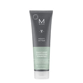 MITCH Heavy Hitter shampoo bottle shows a powerful daily clean.