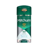 Mitchum Advanced Control Unscented Gel pack displays all-day protection against wetness