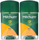 Mitchum clear gel anti-perspirant bottle shows long-lasting dryness during workouts