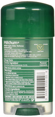 Application scene showing Mitchum Power Gel unscented with 48-hour odor control without residue.