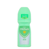 Mitchum Women unscented roll-on bottle close-up showing gentle protection
