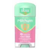 Mitchum Women’s Triple Odor Protection Gel powder-fresh application for all-day confidence.