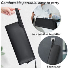 Mity Rain travel case with PU leather waterproof exterior protects gear on the go