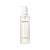 Mixsoon Bean Cleansing Oil bottle pour demonstrates a lightweight cleanse for refreshed skin.