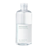 Mixsoon Centella Cleansing Water bottle closeup for gentle daily cleansing