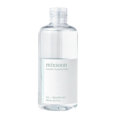 Mixsoon Centella Cleansing Water bottle closeup for gentle daily cleansing