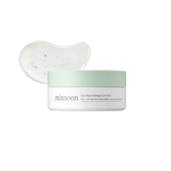 Mixsoon Cica-Hyal Eye Patch pack close-up showing hydrogel texture for hydration