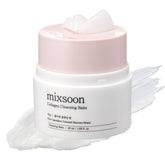 Mixsoon collagen cleansing balm packaging shows refillable design for reduced waste