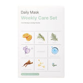 Mixsoon Daily Mask Weekly Care Set Monday Young Energy Mask refreshes and revitalizes the skin.