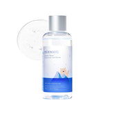 Mixsoon Glacier Water HA Serum bottle close-up signaling premium hydration.