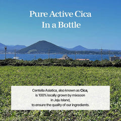 Mixsoon Soondy Centella essence pump demonstrates easy application for calm, hydrated skin