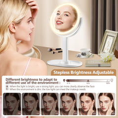 MIYADIVA 360-degree swivel base enables flexible viewing angles