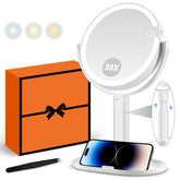 MIYADIVA makeup mirror with 30x magnification for precise detail work