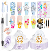 MIZHSE 3D nail gel clear for easy extensions and sculpting