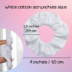 MLMOMVME tie-dye kit party scrunchies keep colors secure and hair comfortable.