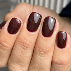 MMNHJHUT brown press-on nails kit for quick DIY manicure