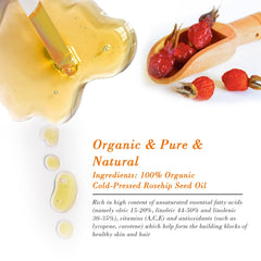 MMPANG Rosehip Oil packaging in brown glass preserves potency and freshness