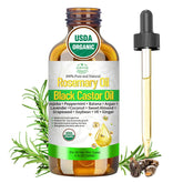 MMPANG rosemary oil bottle for daily scalp nourishment and healthier-looking hair.