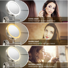 MNIENT double-sided magnification 1x/10x for close detail with bright LEDs.