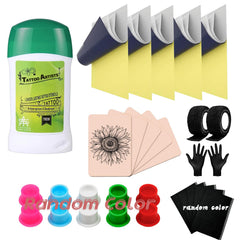 MO MOLONG Tattoo Skin Practice Kit contents for beginner practice