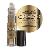MOBETTER Credo Millestone roll-on glass bottle ready for travel-friendly fragrance.