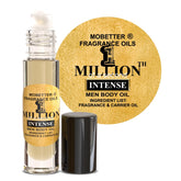 MOBETTER FRAGRANCE OILS 1 Millionth Second Intense Men Cologne bottle with lasting aroma.