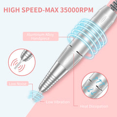 MOCOWIND 3600mAh battery highlights long cordless use between charges.