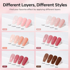 Modelones jelly pink shade provides subtle, translucent color with fast-dry results.