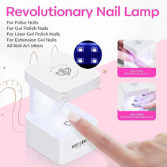 Modelones nail dehydrator 10ml preps nails for better adhesion and longevity.