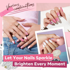 Modelones glossy finish bottle shows lasting shine for polished nails.