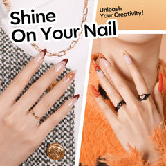 Modelones no-wipe base coat bottle for faster, cleaner gel manicures.