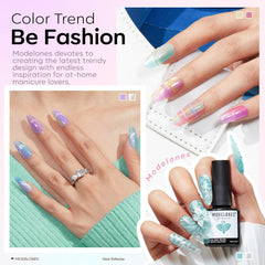 Modelones pastel jelly yellow ideal for soft, translucent manicure.