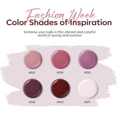 Modelones poly nail gel pink swatch for versatile everyday nails.