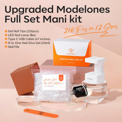 Modelones portable UV LED lamp enables quick gel cures anywhere.