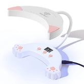 Modelones UV LED Nail Lamp on desk for fast gel curing and salon-grade results.
