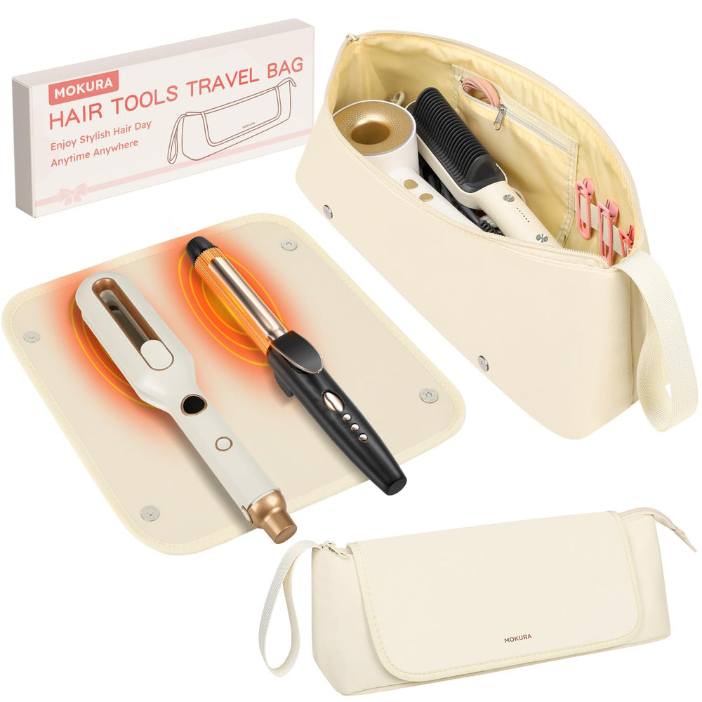 MOKURA travel bag with magnetic snaps for easy tool separation and setup