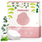 Momcozy eucalyptus-leaf-steamer front view for spa-like relaxation.