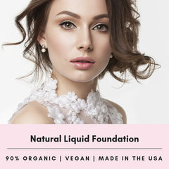 Mom's Secret foundation application blend demonstrates seamless breathable coverage